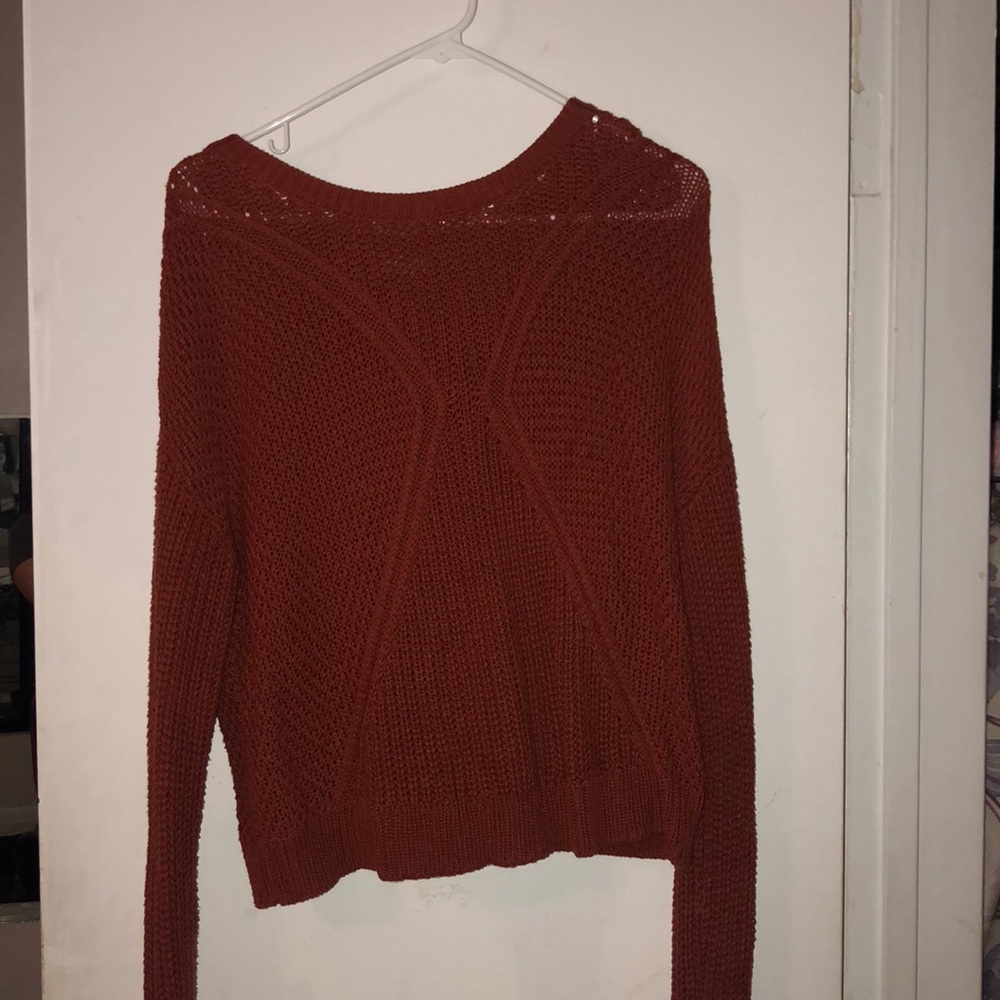 Orange Sweater